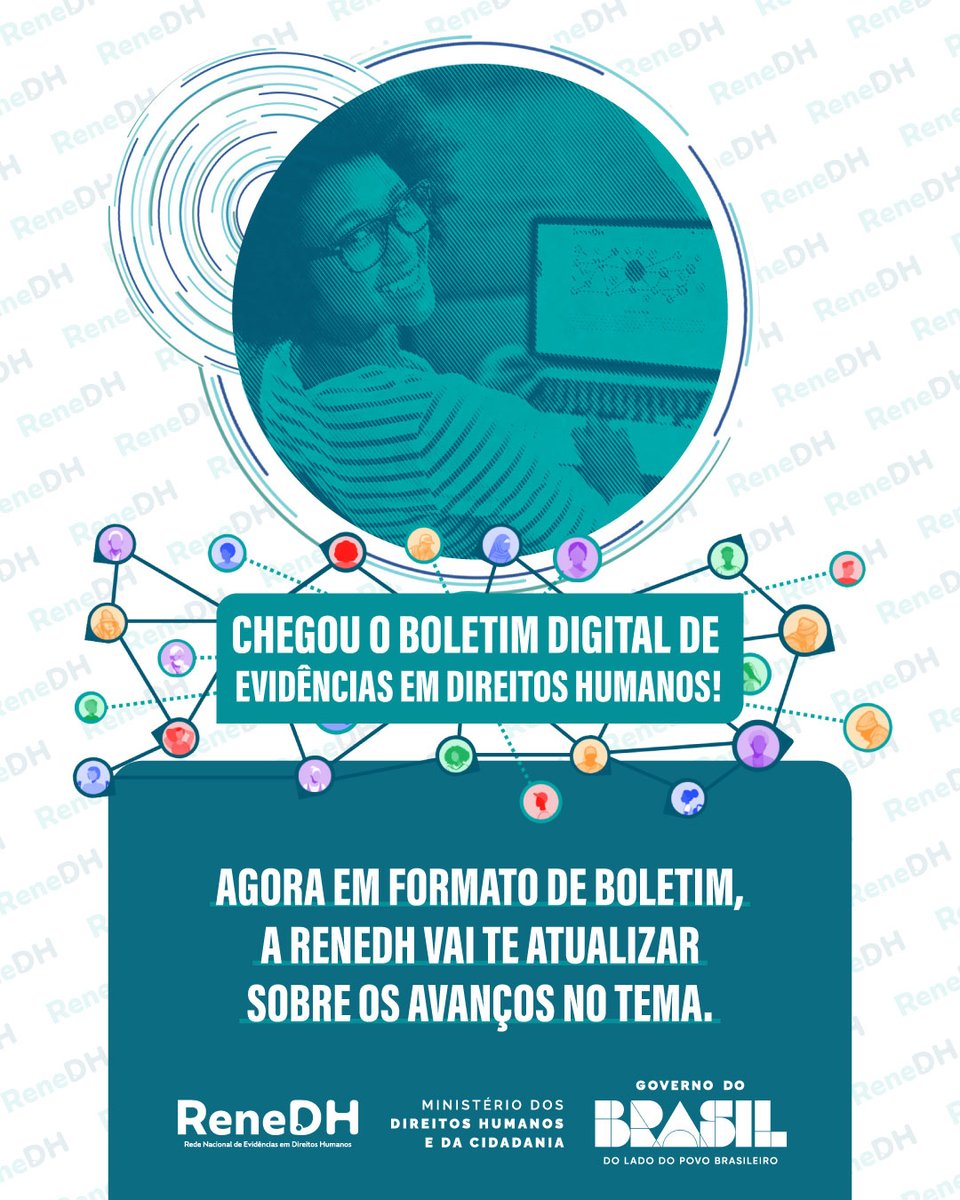 mdhcbrasil's tweet image. 📌O ReneDH Conecta é uma iniciativa que articula, pesquisa, produz e compartilha informações estratégicas para fortalecer políticas públicas e decisões em direitos humanos. Acesse o link da bio para se inscrever: renedhconecta.substack.com

#ReneDH #DireitosHumanos #MDHC