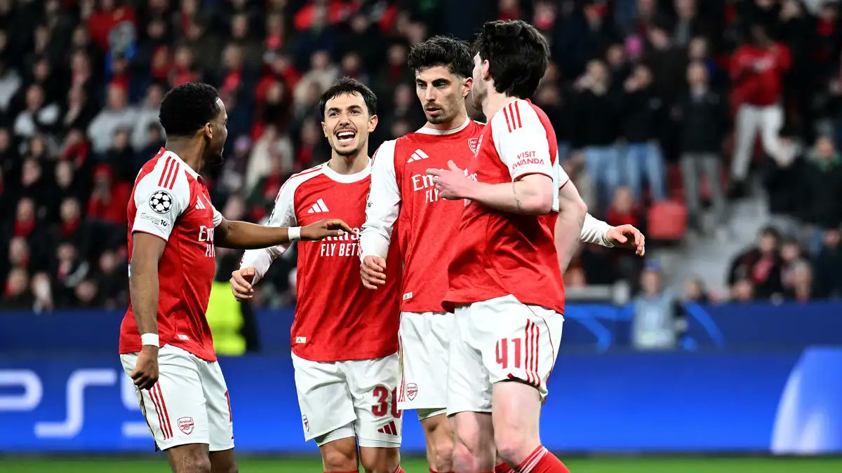 AddedTimeFR's tweet photo. ⚽ ARSENAL vs BAYER LEVERKUSEN - Ligue des Champions mardi! Nul 1-1 en Allemagne, victoire 2-0 vs Everton. Odegaard et Timber forfaits. Arteta peut-il atteindre les quarts? 🎯 #UCL #AFC #Arsenal https://t.co/whmFhFb4cQ