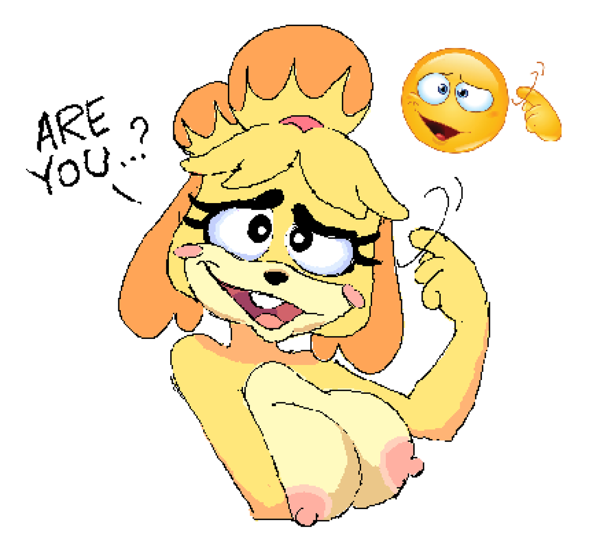 Are you..? 🥴💫👈