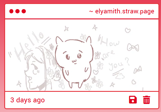 AY BU ne yeni gördüm çok tatlısın😭😭 HELLO
elyamith.straw.page