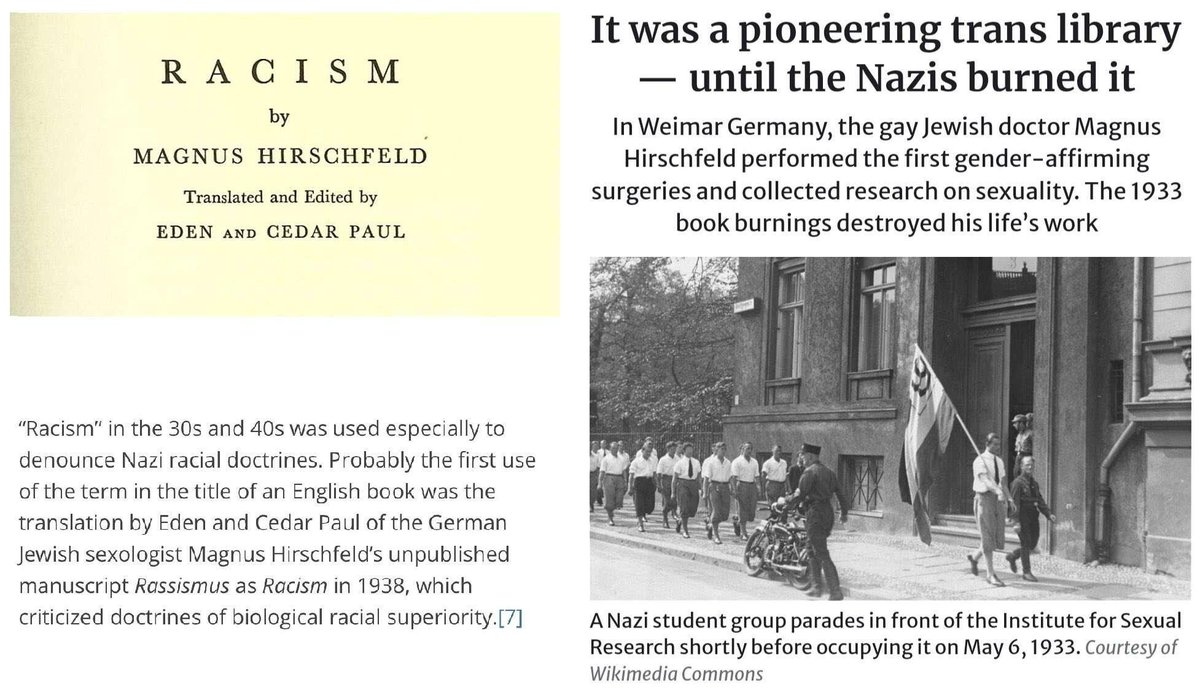 benwehrman's tweet photo. Fun history fact of the day:

The books the Germans burned in 1933 were all the pornography, transgender, and sex change surgery books the Jews brought in to push the mutilation of German children, with the stated goal of lowering the country's birth rate. https://t.co/zOXHSnev82