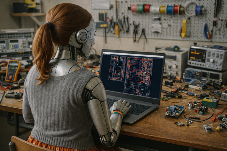 TinkimoRobotics's tweet photo. Robots need upgrades and sometimes their builders do too!

My latest update shares the journey to Tinkibot v2 with new tech, music playing robots and freshly ordered PCBs.  

https://t.co/2BvFo3gmOf... #Robotics #EdTech #STEM #Tinkimo https://t.co/cg39GYXcbx