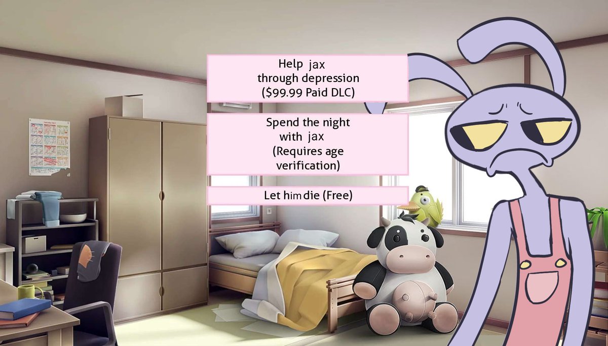 help jax through depression