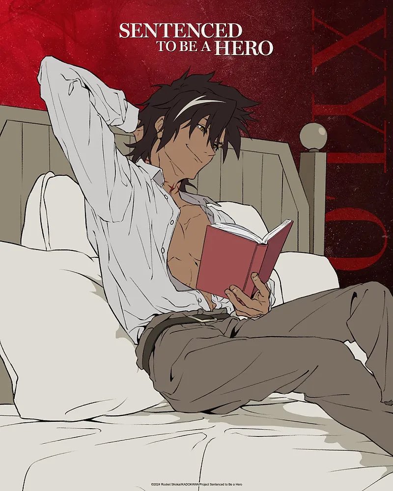 A dublagem do anime Sentenced to Be a Hero também entrará em pausa essa semana.