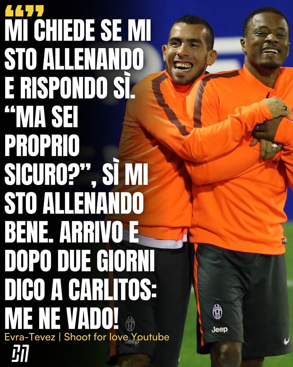 ilbianconerocom's tweet photo. #Evra e #Tevez hanno raccontato un aneddoto che li riporta ai tempi della #Juventus ⚪⚫🔙 https://t.co/5j2atEV25J