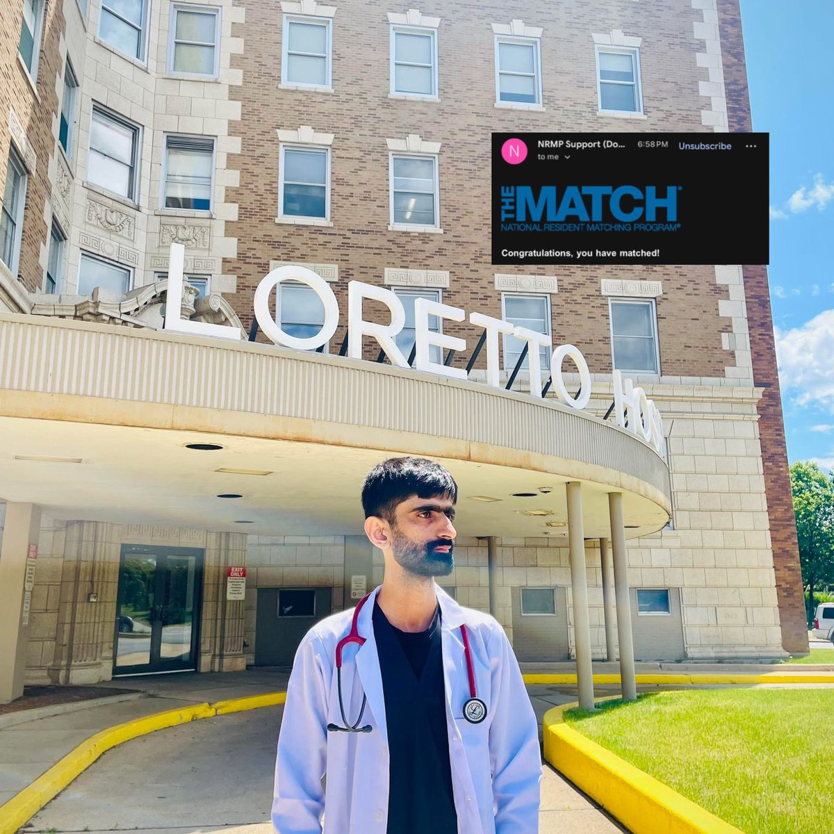 panjutha1's tweet photo. I’m blessed and grateful, MATCHED in psychiatry. I owe my success to family, mentors, and friends. To all the future applicants, if I can do it, anybody can do it. Just trust the process.

#match2026 https://t.co/8TJ9YXRJs1