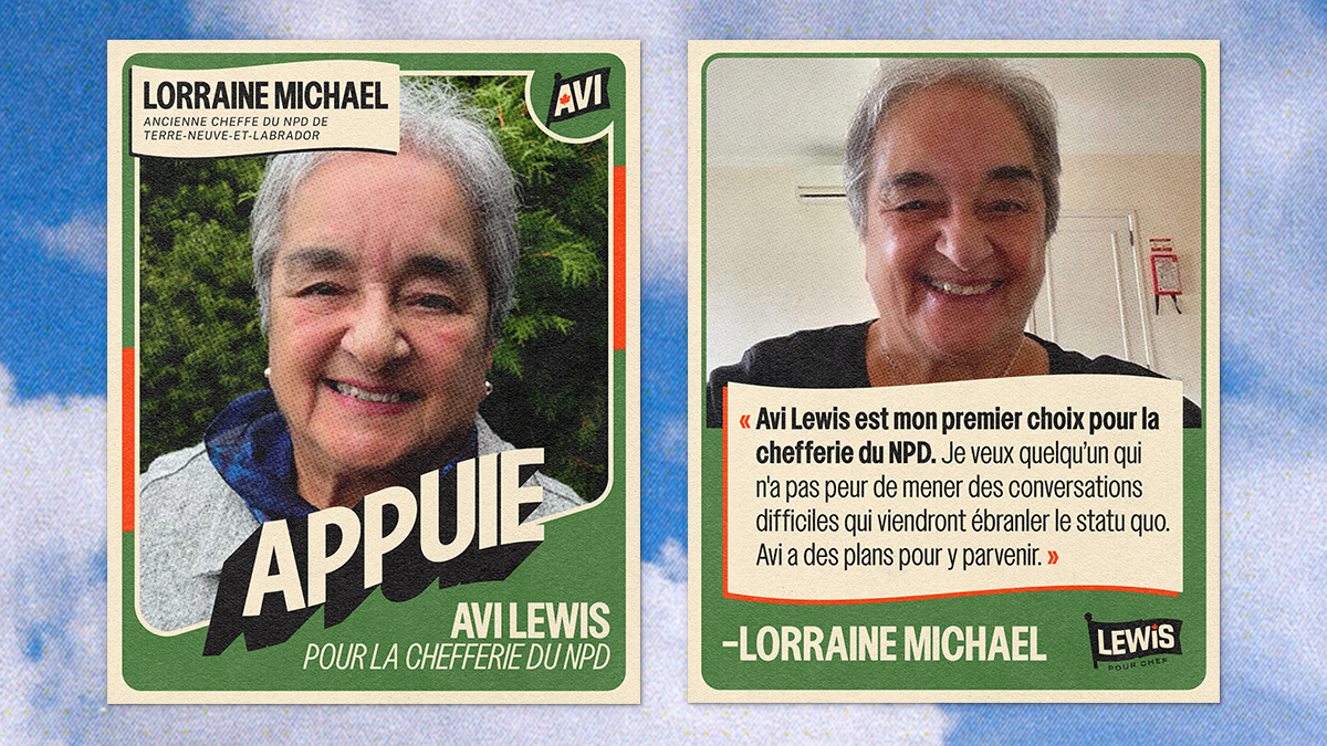 Avi Lewis tweet media