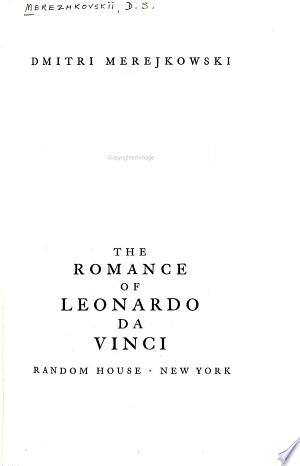 ArtistsBooks's tweet photo. The Romance of Leonardo Da Vinci

Dmitry Sergeyevich Merezhkovsky - 1928

https://t.co/VYrEDQvltB https://t.co/Bw7vbt4Iz4