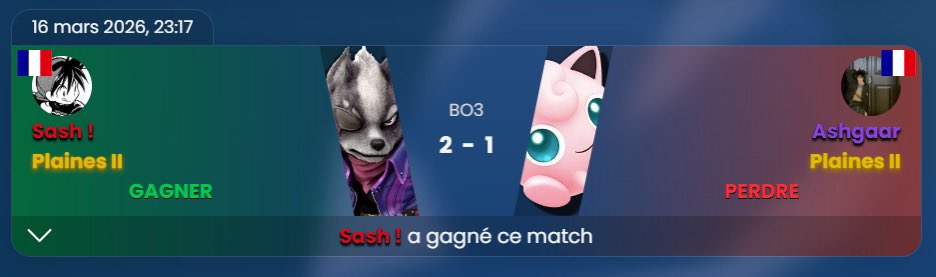 Sash ! 2-1 Ashgaar tweet media