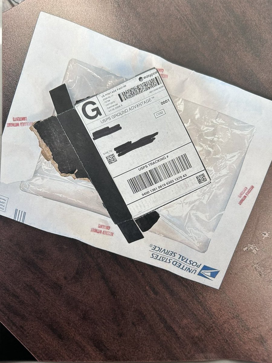 jtteaxasaggie's tweet photo. Well, I feel like I’ve been super patient with the @USPS and all the STOLEN mail happening but this process is not   easy at all to simply get the $100 insurance for ground advantage. Not only do they require you submit everything including pictures of the damage/stolen package (very fair) to online claims BUT they require my buyer (who’s already been refunded in full) to keep said empty packaging and materials, ship them back to me and then I have to take those into a physical location to be logged. The kicker is I have 20 days from the letter dated March 2 to comply or else they will deny. This letter landed in my hands this Saturday the 14th so I have about 7 days to ship empty damaged packing back to me in order to process this crazy claim. My buyer didn’t keep the packaging once we had detailed pics (which makes total sense) as pictures should be enough in this case. Take a gander at the theft and the goose chase I have to go thru to get just the $100 back. This is ridiculous. The least they could do is be flexible when a theft happens on their watch @USPSHelp. I’m pretty patient with this stuff and understand it’s part of it but come on USPS do better.