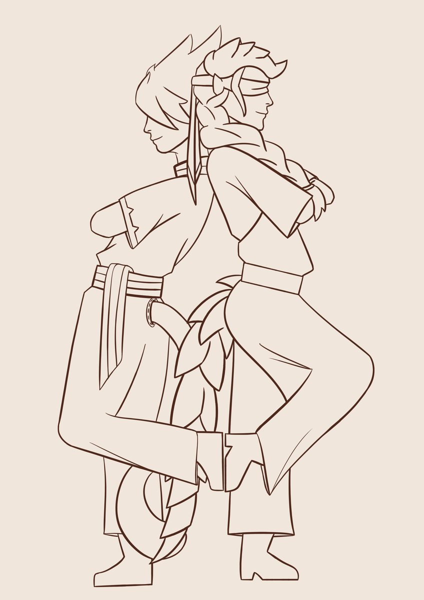AylaArtes's tweet photo. Lineart feita, pronto para a pintura :)) https://t.co/UYHxuJsmEU