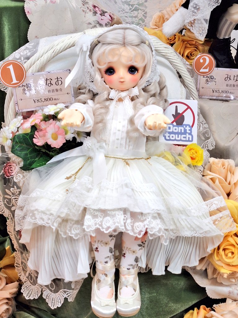 天使のすみか広島店「春のフェア」🌸DearSDちゃん達に会いに行ってきました✨とってもかわいかった…！この場所で会えるのが感動的です😊いつもディスプレイとポージングが神業すぎて、本当に勉強になります❣️