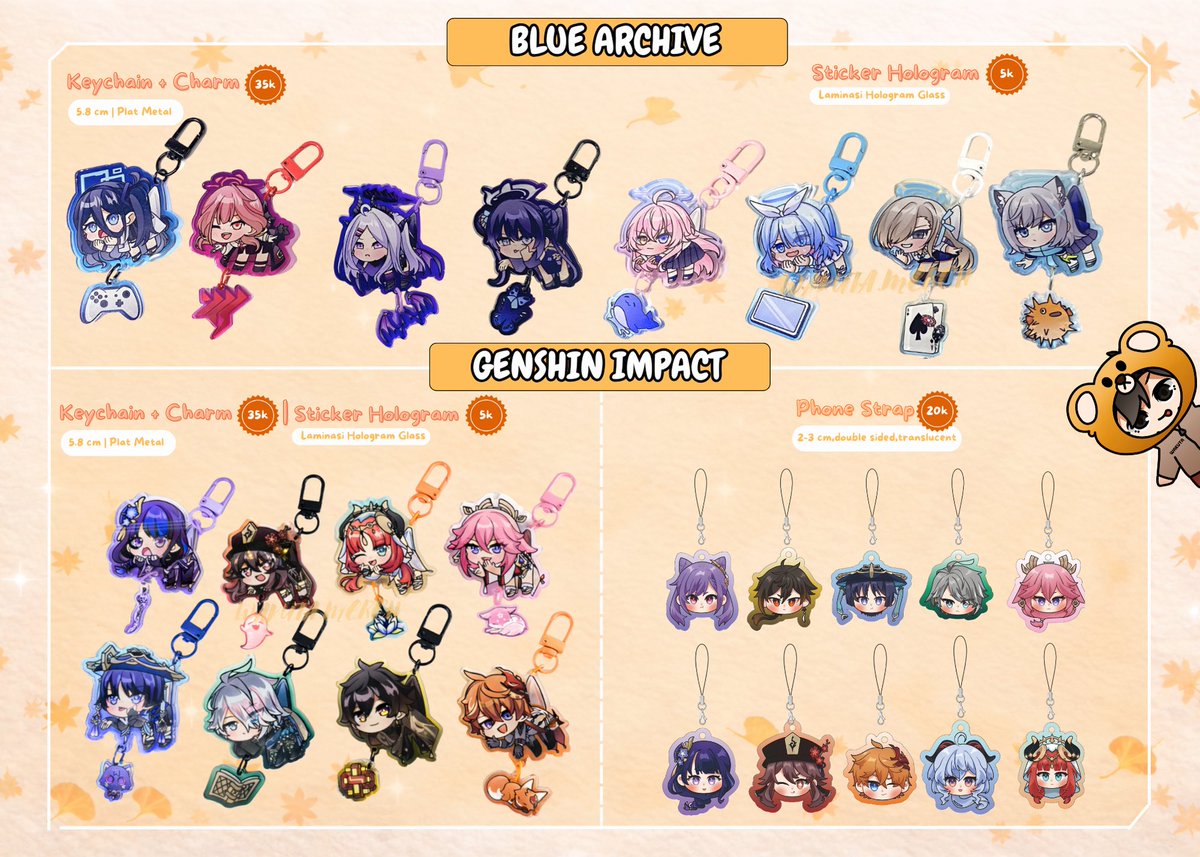 WakutaMerch's tweet photo. 2/2 COMIPARA &amp; COMIFURO 22 PRE-ORDER BATCH 1 IS NOW OPEN!💛

✨ Frieren,Haikyuu,One Piece, Attack On Titan 
🎮 Blue Archive,Genshin,LADS, Honkai Star Rail, Wuthering Waves
🖥️ Hololive,EON

🔗PO https://t.co/iZoeGiIoMa

#CF22catalog #CF22 #comipara #comipara6 #comipara6catalogue https://t.co/EGZXWrTsik