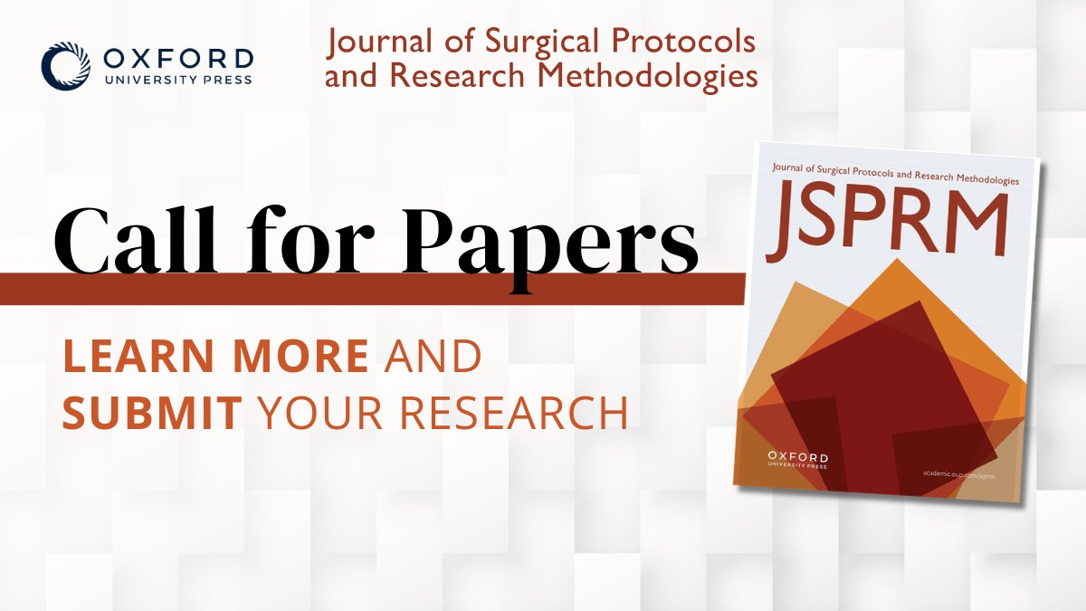 Journal of Surgical Protocols and Research Methods tweet media