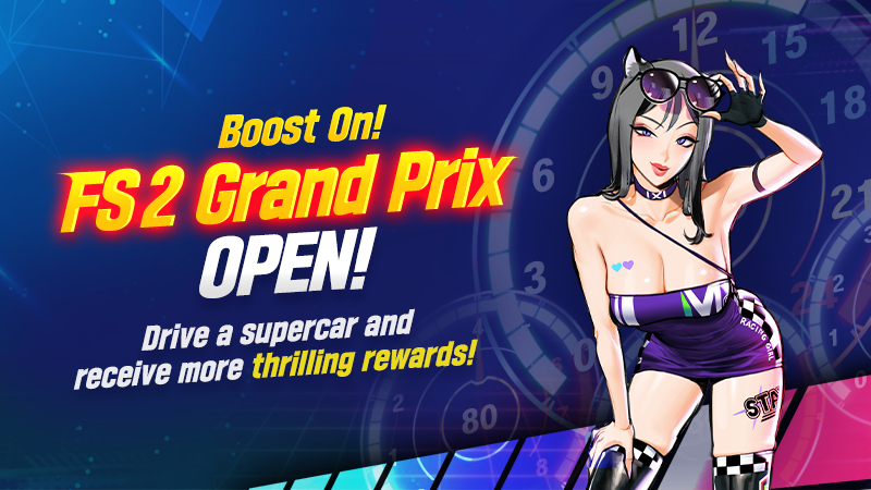 TeamFreestyle2's tweet photo. "Boost On! FS2 Grand Prix Open!" is here to rev up your game like never before!
Note: Obtainable using Event GKash currency!
Event: https://t.co/dZ9lJa89al
#hoops #game #Freestyle2 #basketball #バスケットボール #บาสเกตบอล #baloncesto #篮 https://t.co/VoAoSPhIzX