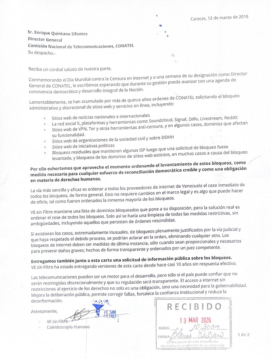 VE sin Filtro tweet media