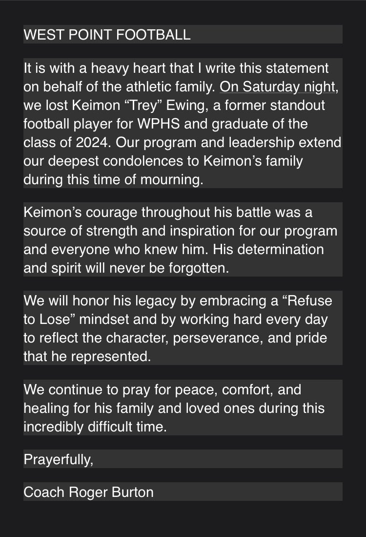 West Point Green Wave #TooMuchPoint tweet media