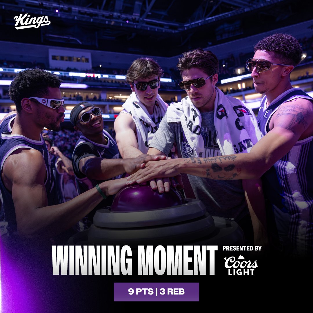 Doug joins the beam boys 🟣🔦

Winning Moment presented by <a href="/CoorsLight/">Coors Light</a>