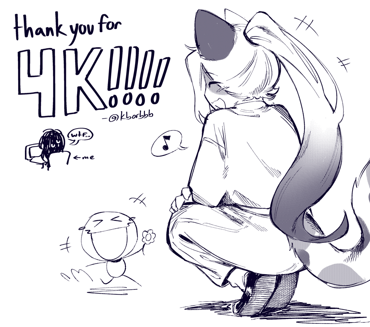 kborb (working slowly) tweet media