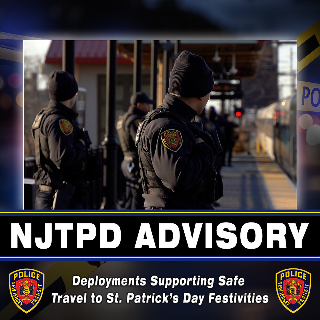 NJ TRANSIT POLICE tweet media