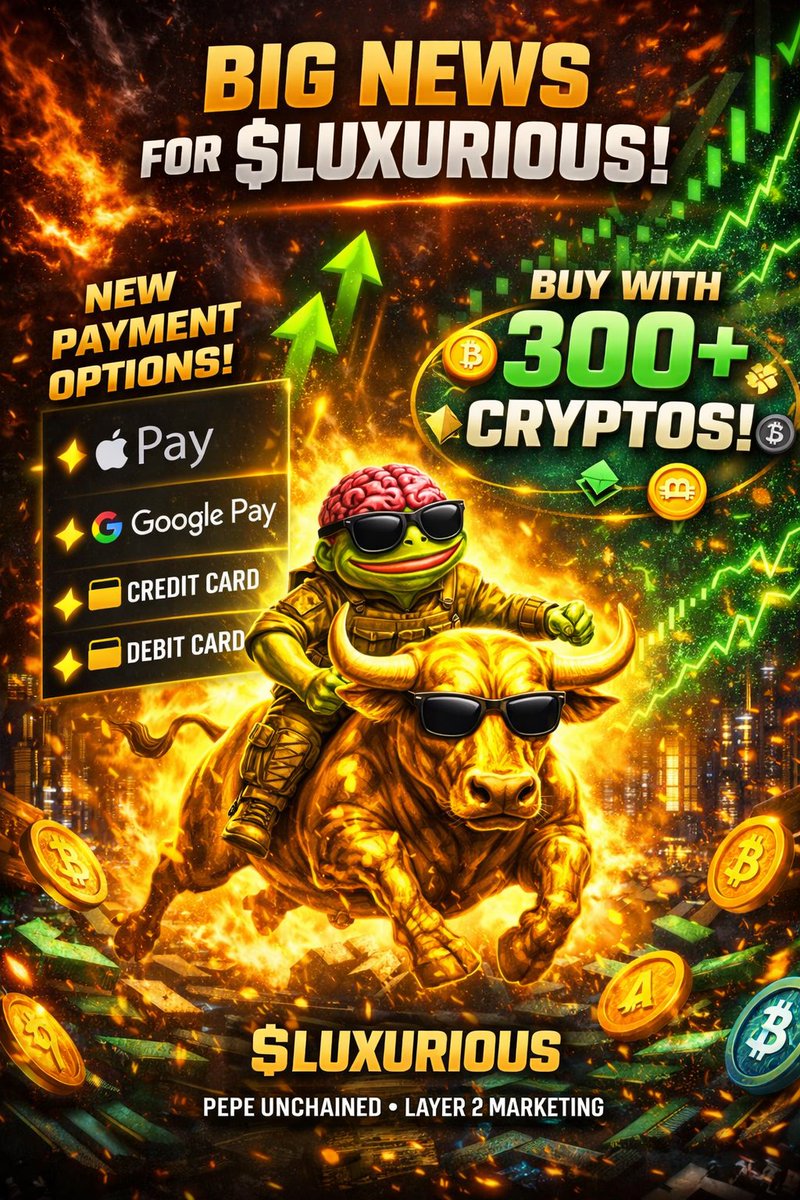 Big Crypto Bull | $LUXURIOUS tweet media