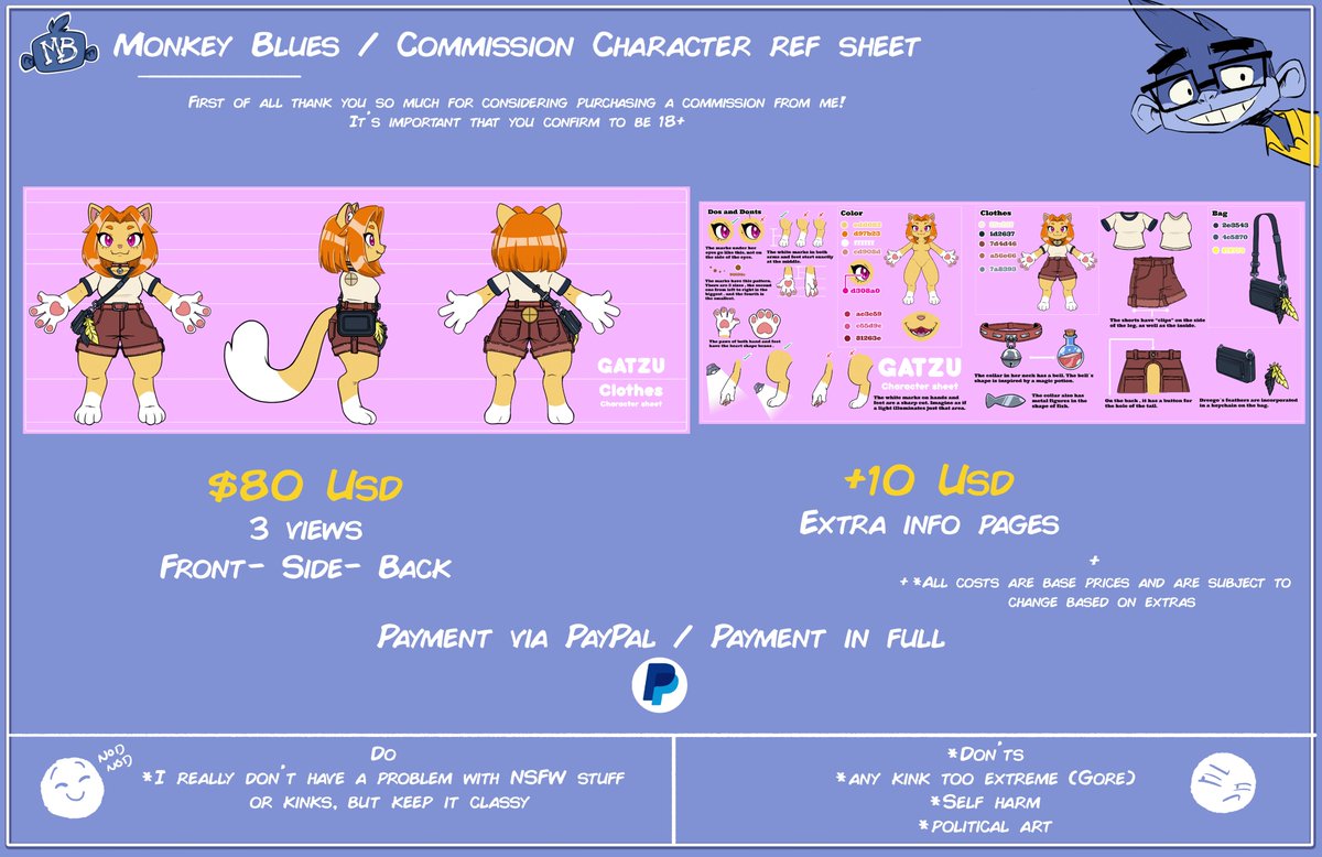 MonkeyBlues92 (COMMISSIONS OPEN) (@Blues92Monkey) / Posts / X