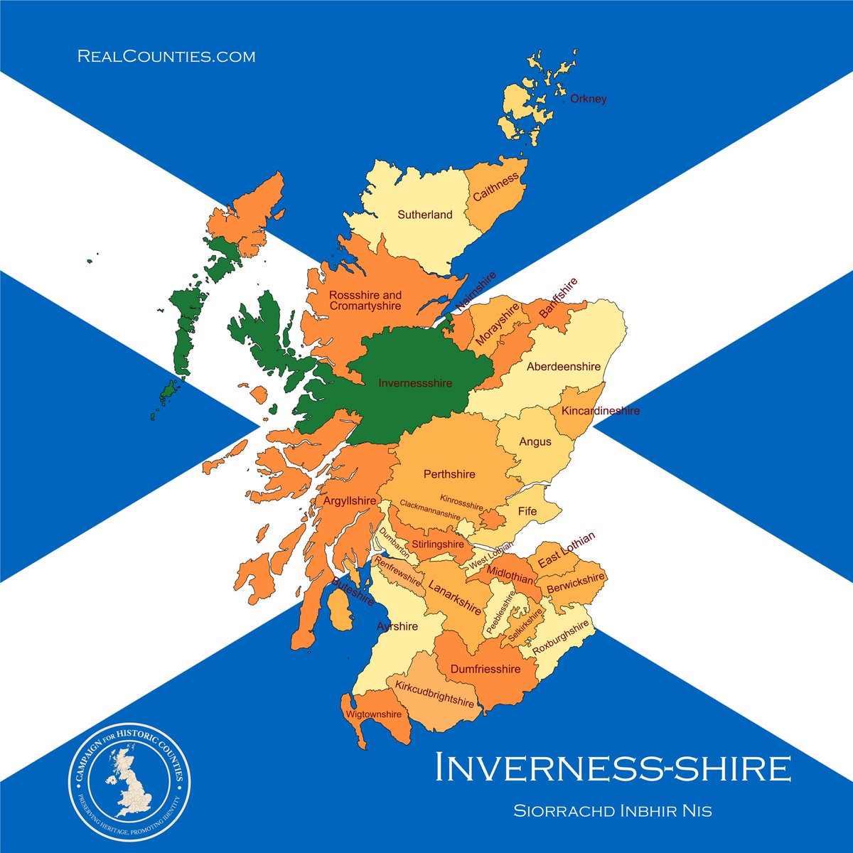 Real Counties | UK Geography tweet media