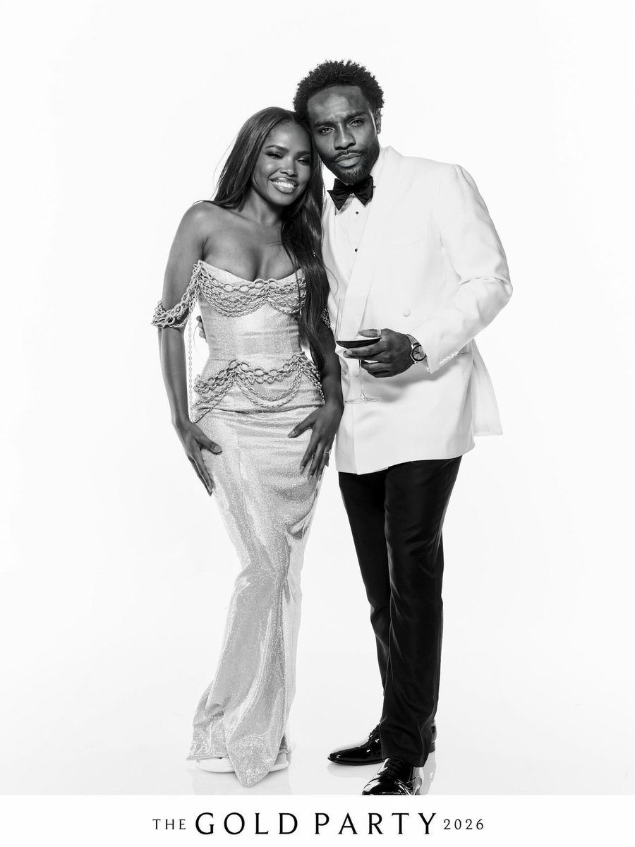 blackishpress's tweet photo. .@RyanDestiny &amp; @RJDarnell at the 2026 Gold Party. https://t.co/60GStbSRnN