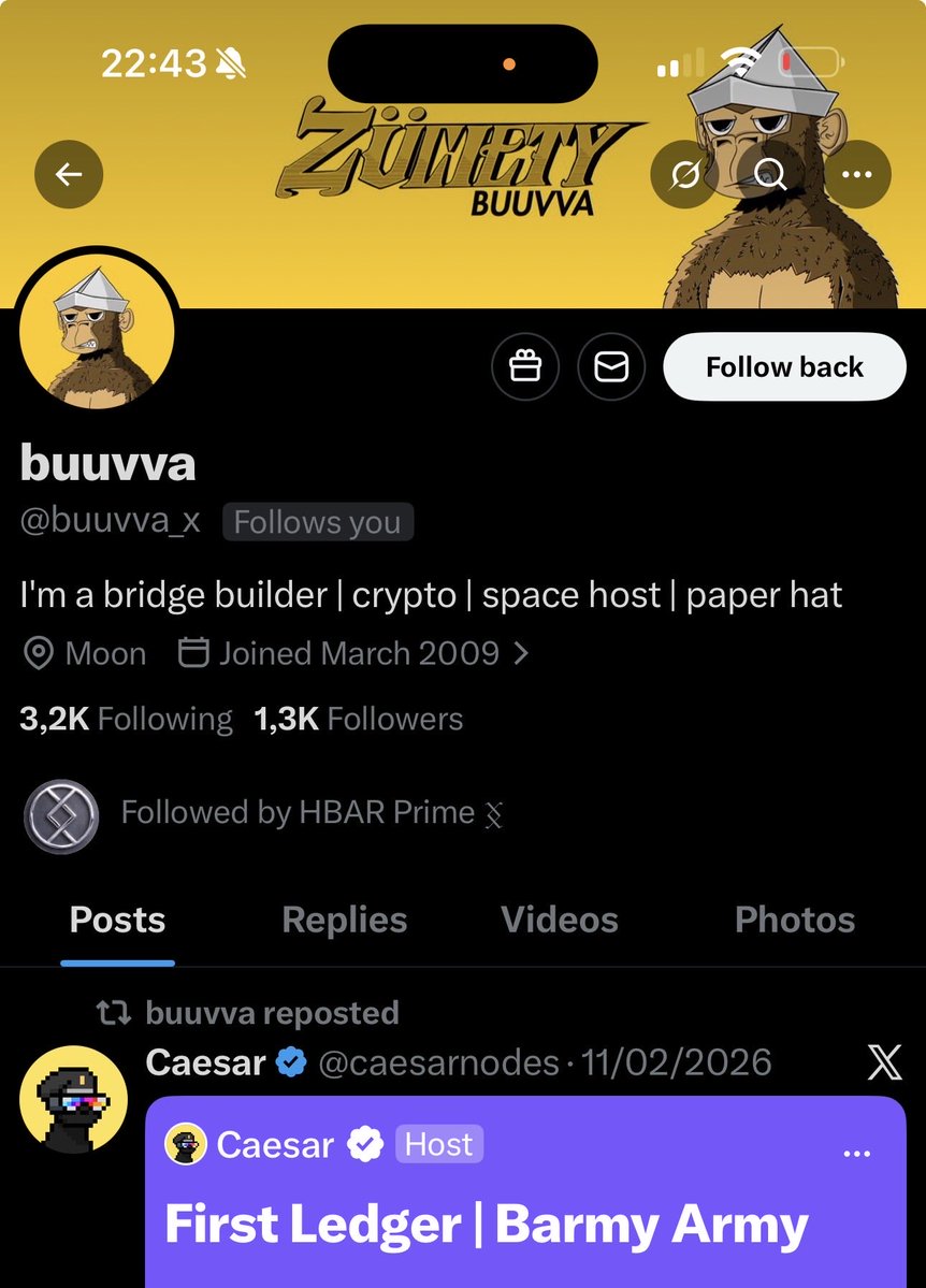 Patrícia C. - SentX Co-Founder / H Queens tweet media