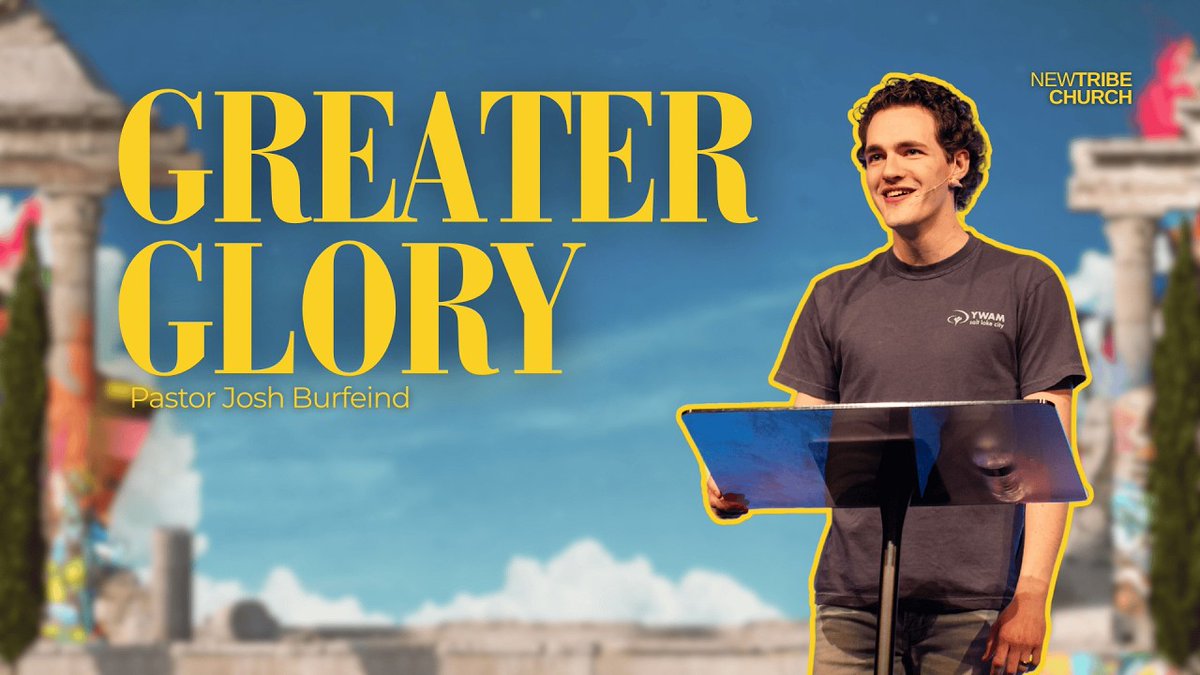 newtribechurch's tweet photo. Listen to "Greater Glory" online on PodPoint. https://t.co/aKZ4OihvMW via @PodPoint or watch it on YouTube https://t.co/ZbpDKREPl5 https://t.co/v8A0Tet06T