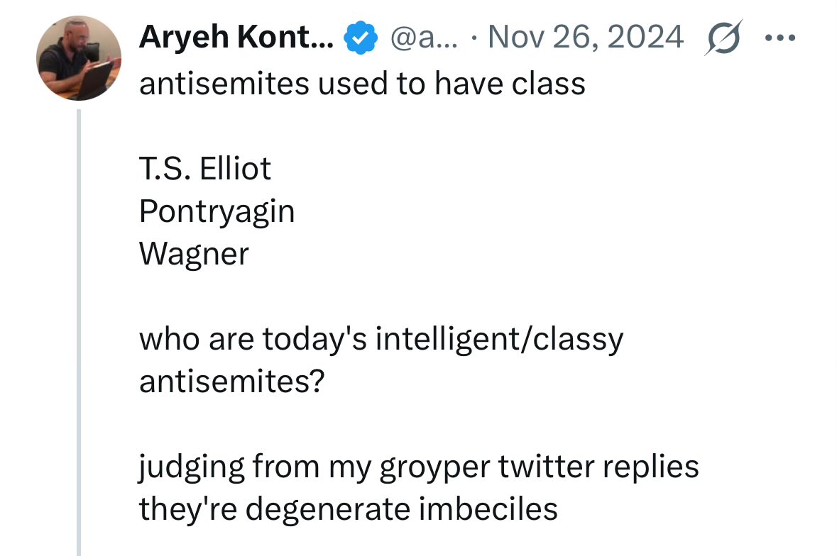 Aryeh Kontorovich tweet media