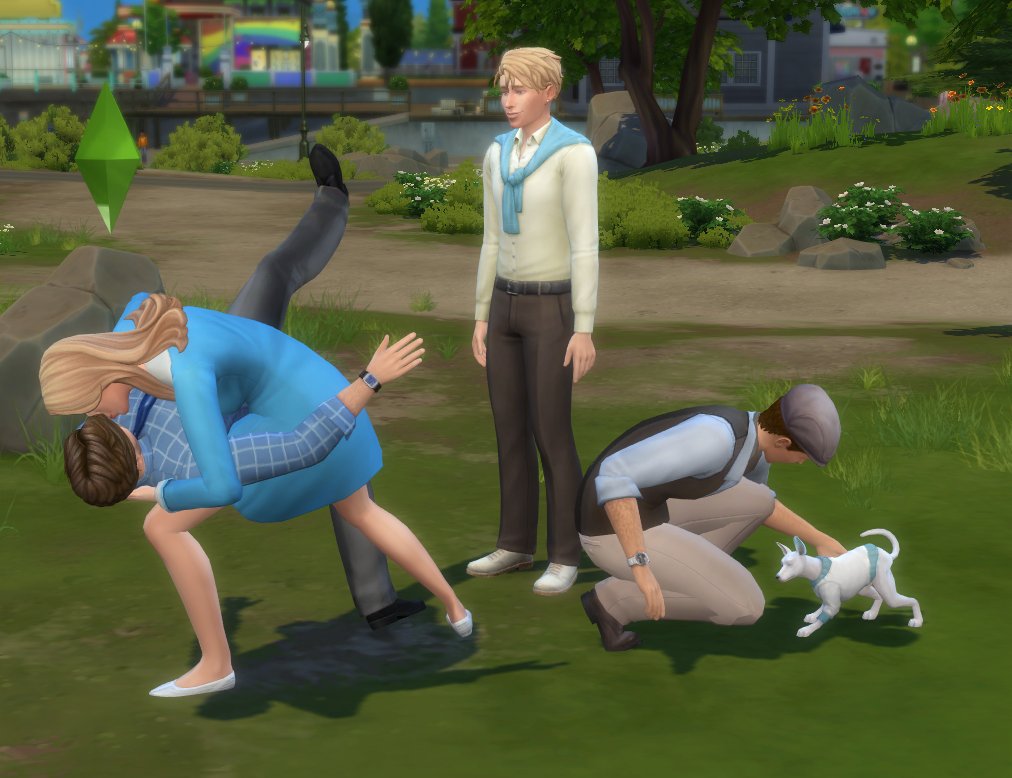 I love my fantastic 4 sims