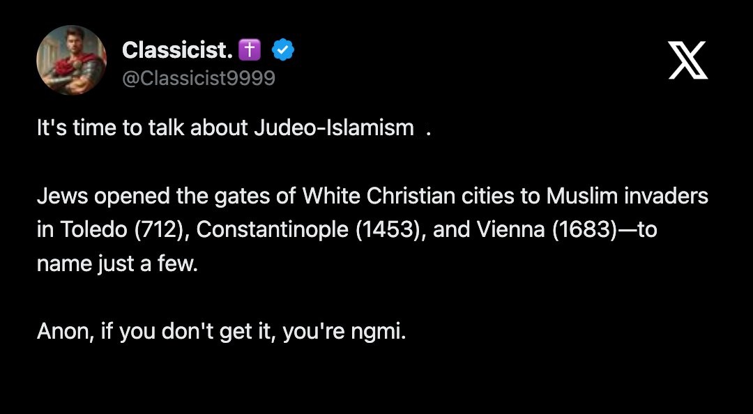 Classicist. ✝️ tweet media