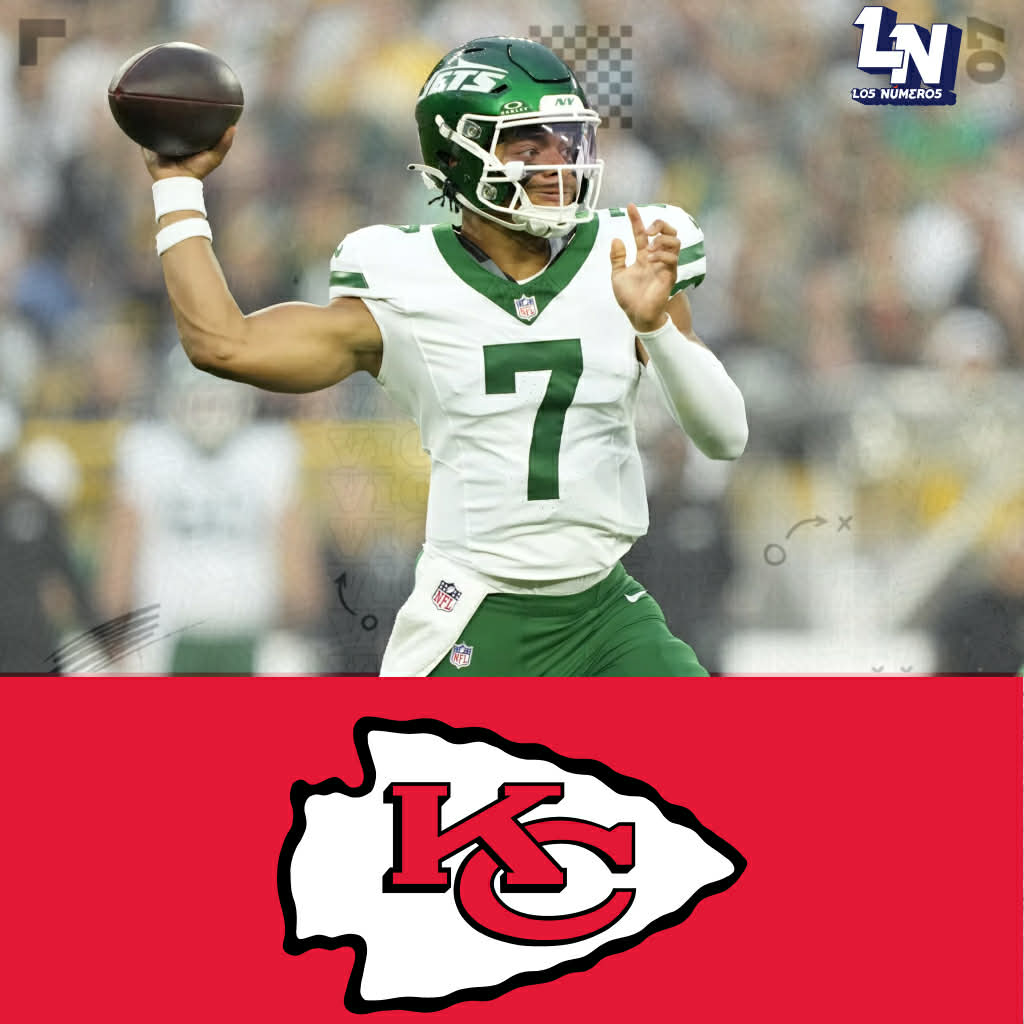Lo5_Num3ro5's tweet photo. FIELDS LLEGA A KANSAS EN CANJE 🔴 ⚪️

Los Kansas City Chiefs adquieren al QB Justin Fields desde los New York Jets a cambio de una selección de 6ª ronda del draft 2027.

#kansascitychiefs #justinfields #FreeAgency https://t.co/gcAASwKW3D