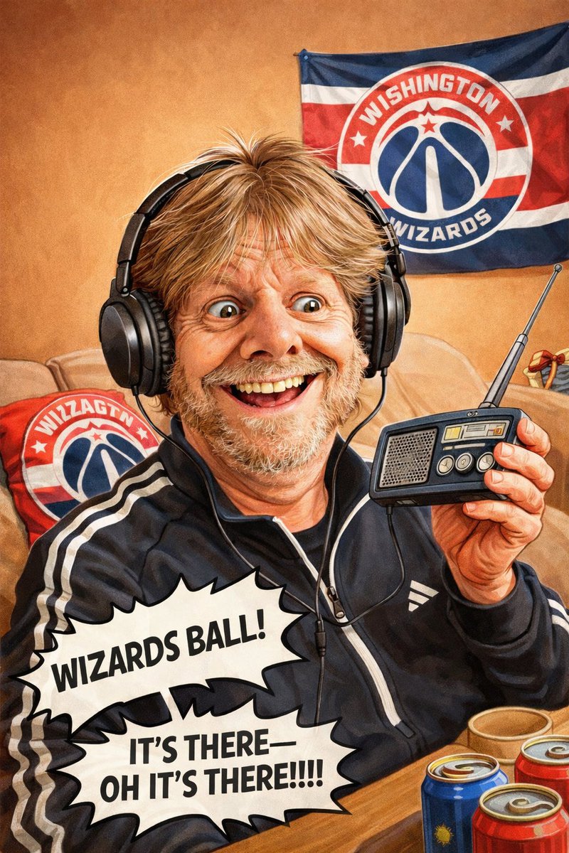 itsmesports2025's tweet photo. @davejsports Home from work and time to listen to our Wizards take on the Warriors at home on the one and only #Radioparty #itsthere https://t.co/veIGTLQ1xS