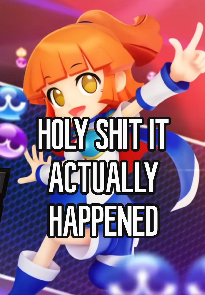 Puyo Puyo Whispers 🍉 (@puyowhispers) on Twitter photo 