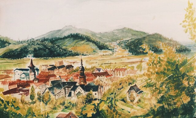 BOLP_ART's tweet photo. Posting My Artwork from my previous Travels through Europe. (Gengenbach, Germany) https://t.co/o3FnfYJMRP