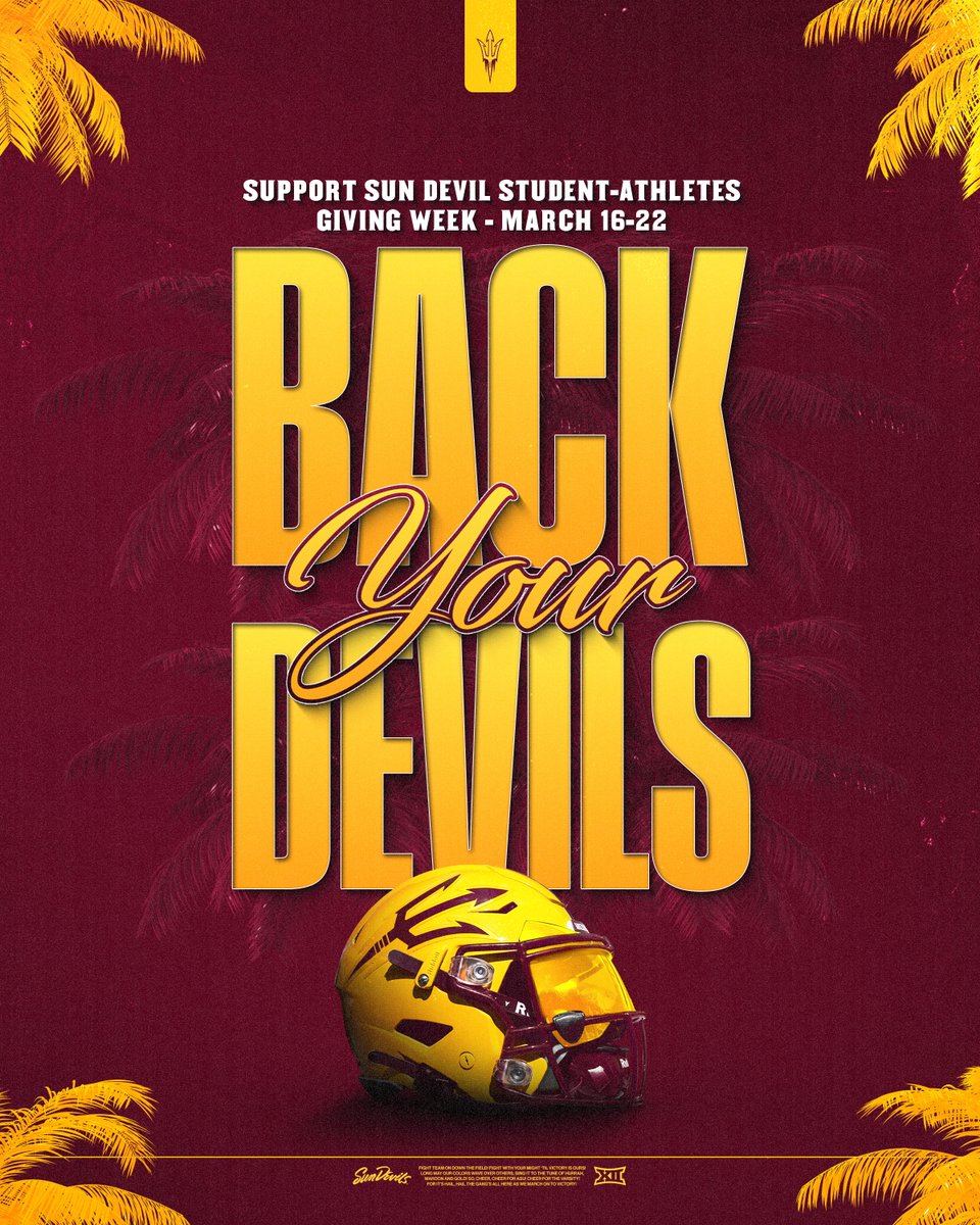Sun Devil Football tweet media