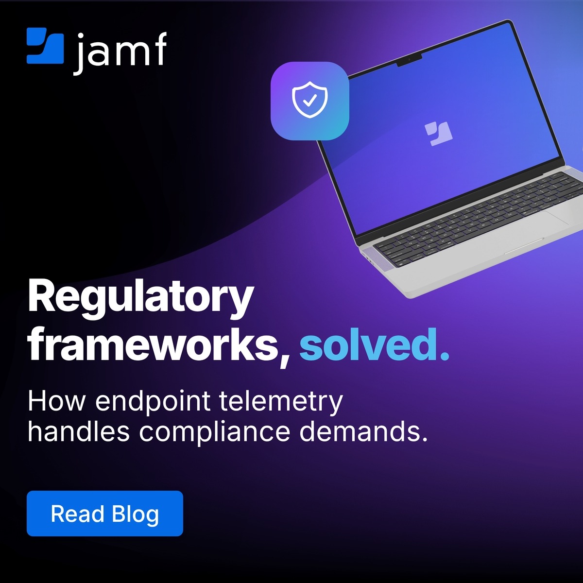 JamfSoftware's tweet photo. HIPAA, PCI-DSS, SOC 2—regulatory frameworks that  demand detailed endpoint visibility. Here's how telemetry makes Mac compliance actually manageable.