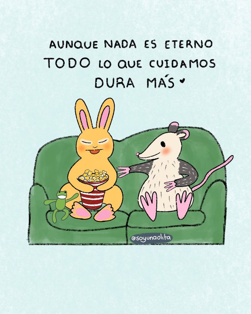 Yaconic's tweet photo. La salud mental también se cuida con lo que consumimos en redes. @soyunaolita nos demuestra que la ternura es una forma de resistencia contra el caos diario. Un recordatorio de que todo mejora, incluso en los días donde el ruido mental es más fuerte. 🐸❤️ https://t.co/PgCKI0x4CJ
