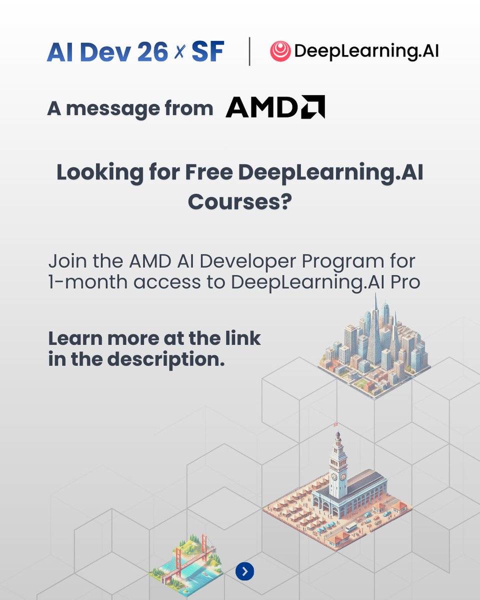 DeepLearning.AI tweet media