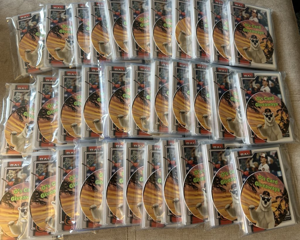 O’s Card Giveaways tweet media