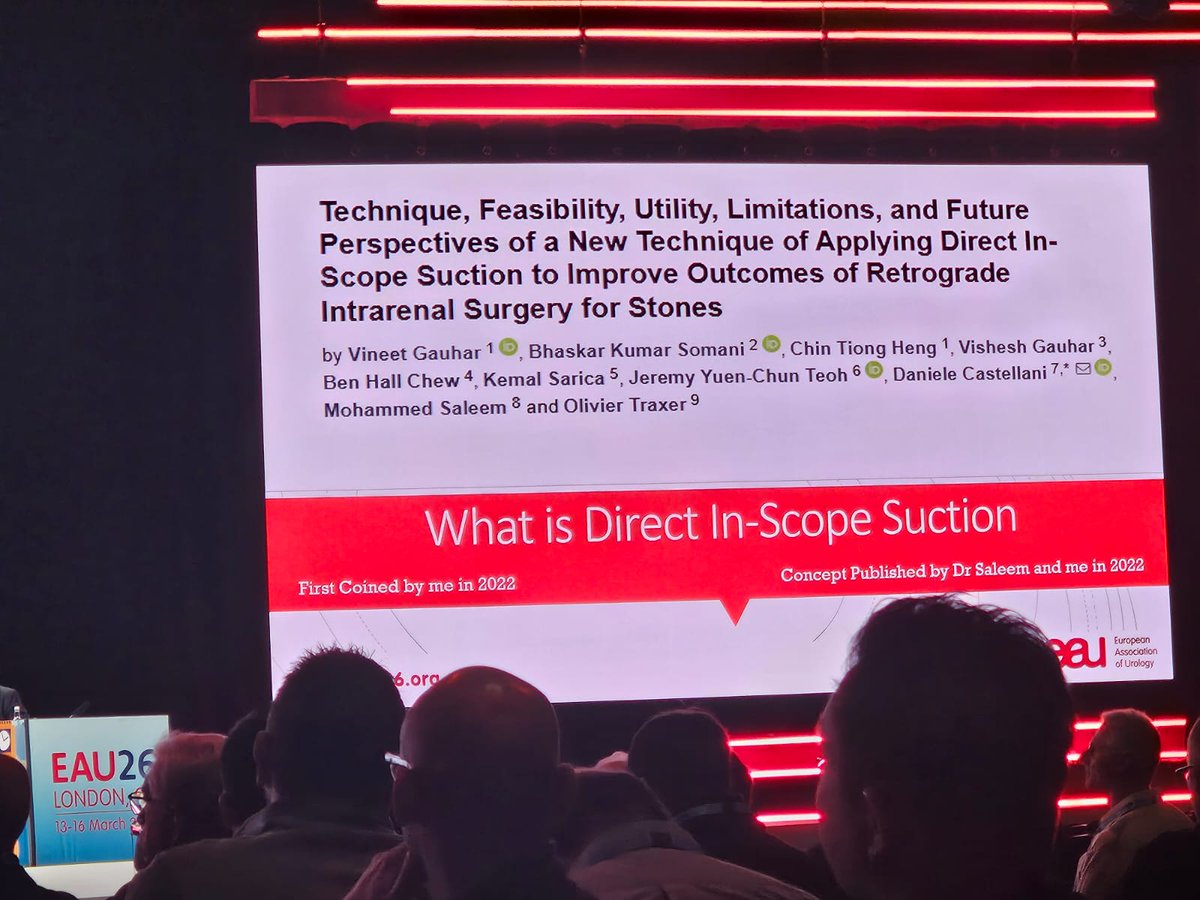 TFL_URO_APIS's tweet image. @EAU26 Discussion on next generation DISS technique (ZS procedure)....Happy to b  recognised in the EAU stage as ""concept inventor of DISS ""along with @DocGauhar @BAUSurology @Uroweb #EAU26 @AmerUrological @USANZUrology @so_uro #DISS #UroSoMe