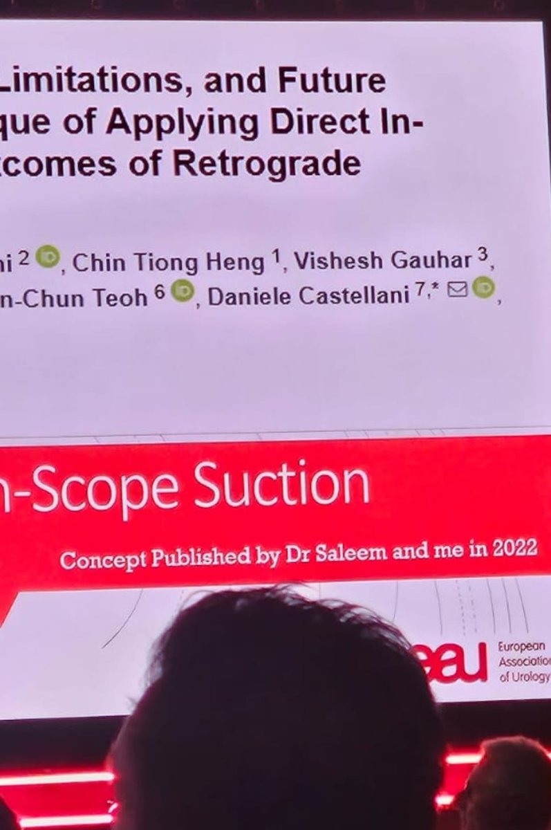 TFL_URO_APIS's tweet image. @EAU26 Discussion on next generation DISS technique (ZS procedure)....Happy to b  recognised in the EAU stage as ""concept inventor of DISS ""along with @DocGauhar @BAUSurology @Uroweb #EAU26 @AmerUrological @USANZUrology @so_uro #DISS #UroSoMe