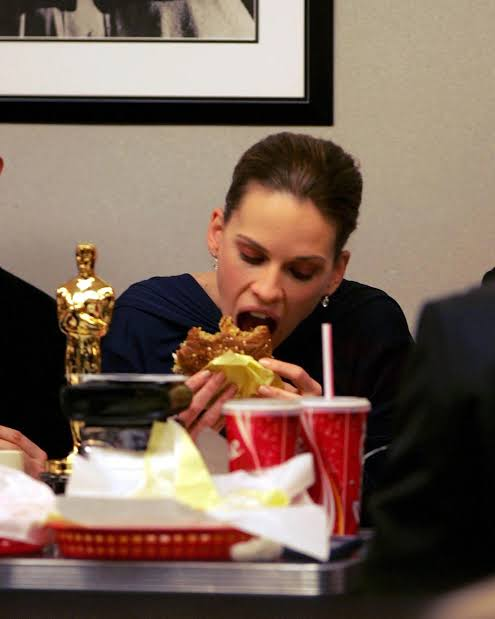 AwardsWatchErik's tweet image. Oscar winners and In-N-Out is one of my favorite traditions