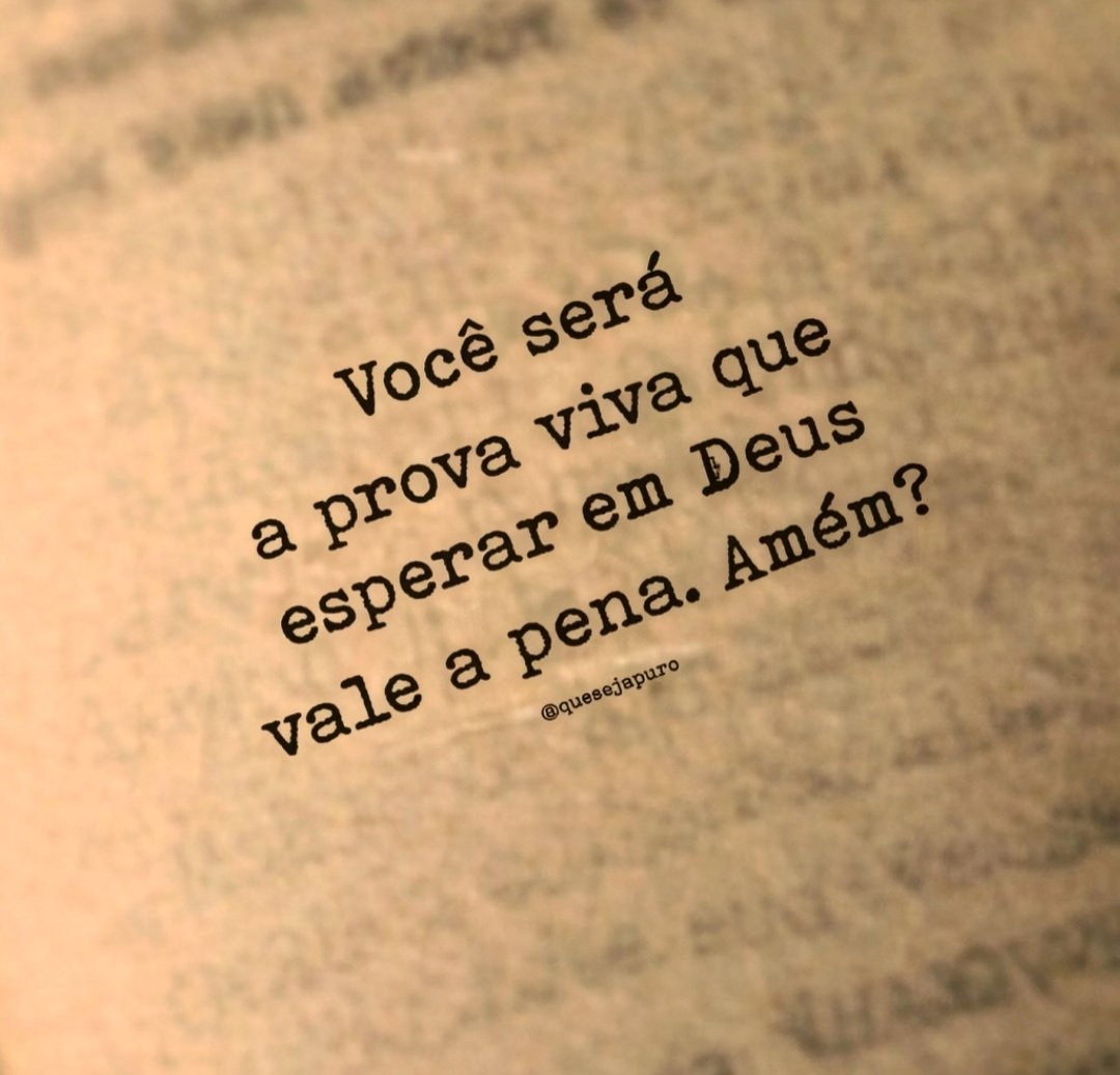 Amém? Você crê?