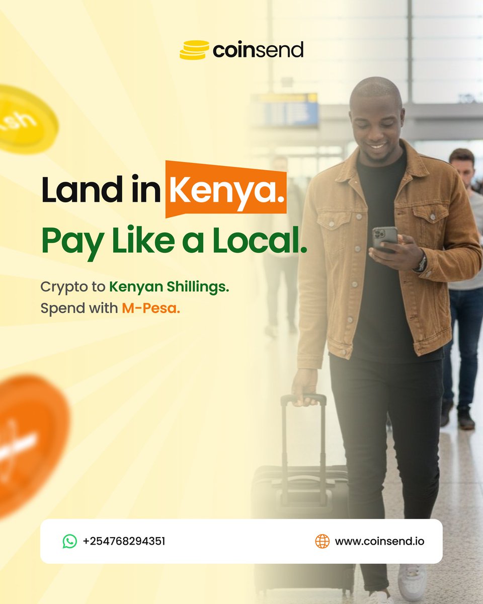 CoinSend tweet media