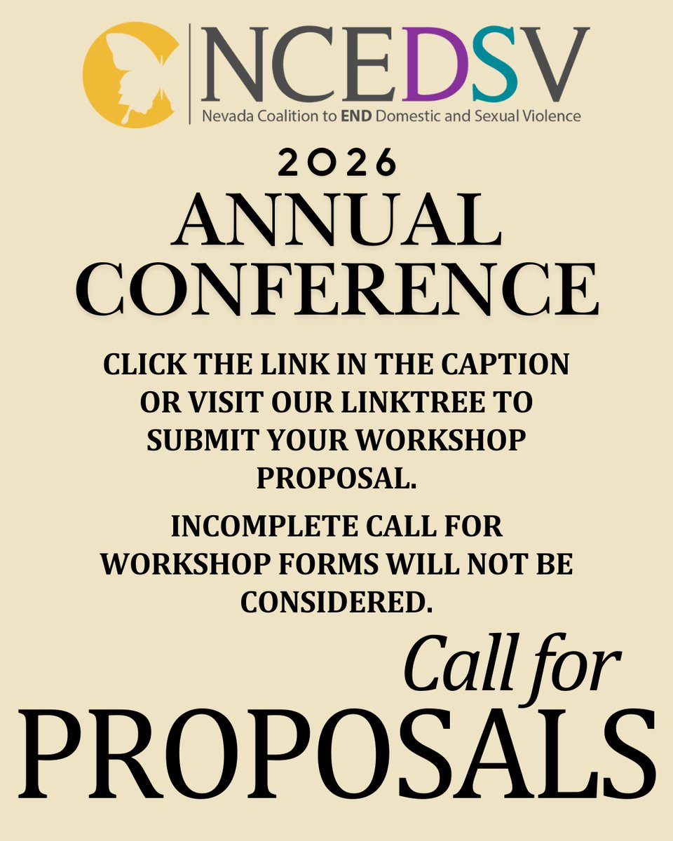 NCEDSV's tweet image. Share your expertise and shape meaningful conversations in our field. We’re seeking workshop proposals for our 2026 Annual Conference: Guidance for Growth.

Submit proposal by March 30. Click here: ow.ly/GTv250Yv15s

#Proposal #ConferencePresenter #ThoughtLeadership #NCEDSV