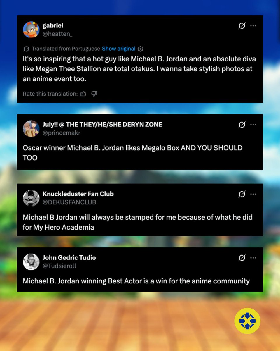 Anime fans are celebrating after Naruto superfan Michael B. Jordan took home the Oscar for Best Actor for his performance in Sinners.

Check out the full list of winners: bit.ly/4lB45Jt