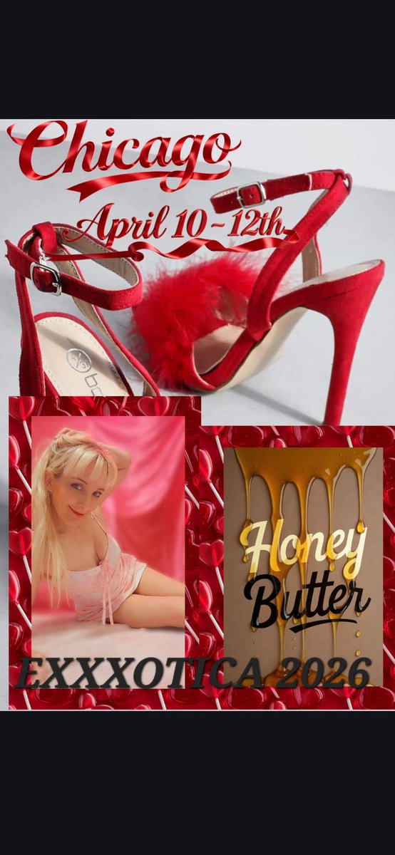 Honeybutter Booking for Exxxotica Chicago 4/8/26 tweet media